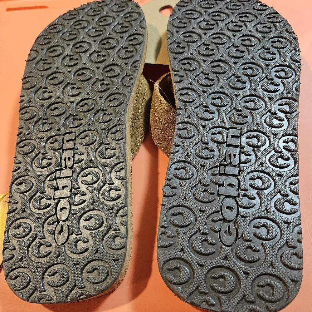 Cobian CAMPO DEL SOL Mens Lazo Sandals: TAN: NEW WITH TAGS: SIZE 9
